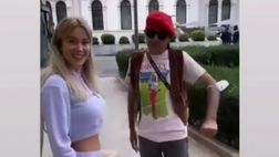 VIDEO / Diletta Leotta e il fan speciale: “Vi presento Lele”