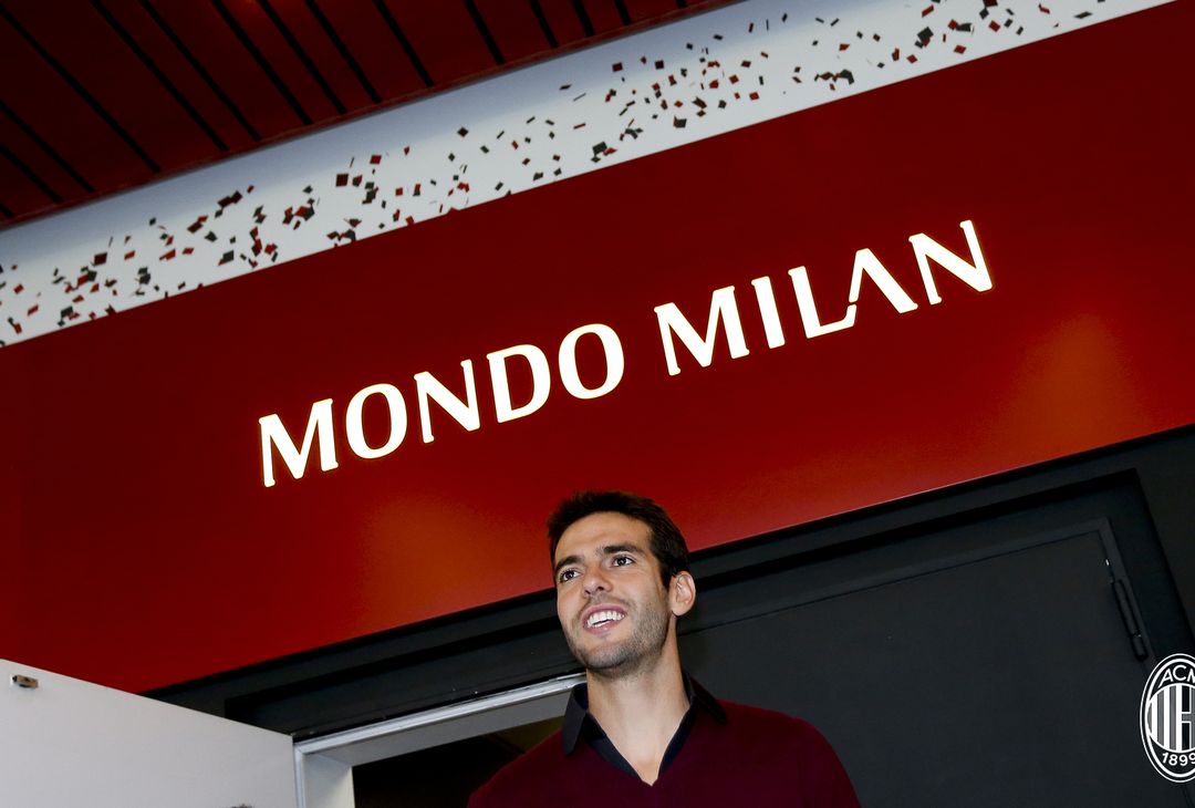  Kakà a Casa Milan, @acmilan 