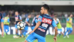 Napoli Udinese, gli azzurri in campo per il riscaldamento