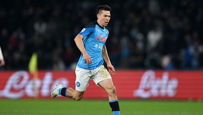 NAPLES, ITALY - JANUARY 29: Hirving Lozano of SSC Napoli in action during the Serie A match between SSC Napoli and AS Roma at Stadio Diego Armando Maradona on January 29, 2023 in Naples, Italy. (Photo by Francesco Pecoraro/Getty Images) Lozano: “Mi manca il gol, ma arriverà. Grazie a Spalletti che mi fa giocare” - immagine 1