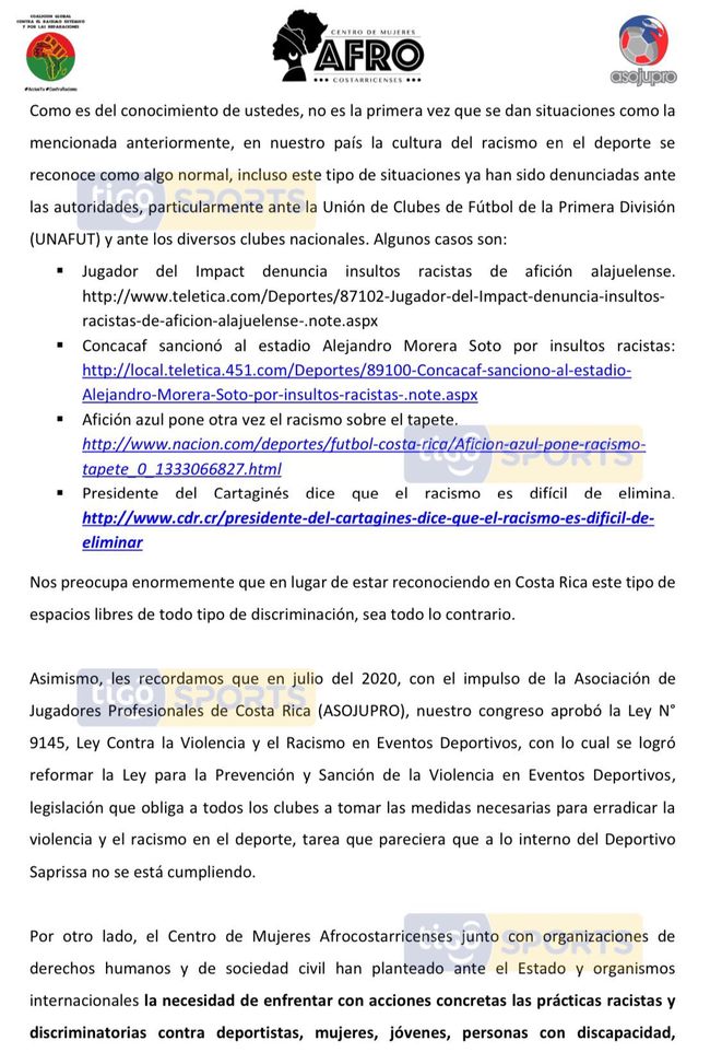Costa Rica, razzismo contro un suo giocatore giamaicano: Mister esonerato- immagine 4