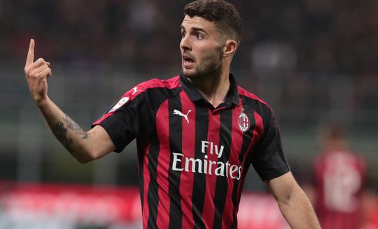  Patrick Cutrone, attaccante del Milan (credits: GETTY Images) 