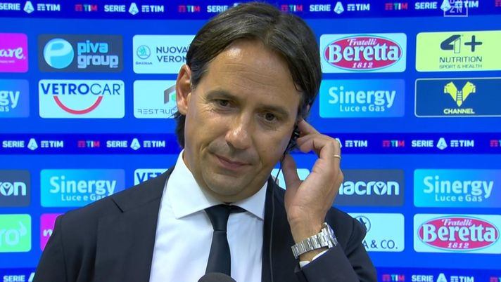 Inter, Inzaghi: &#8220;Bene Lautaro-Dzeko. Correa? Ha tutto, giusto che si goda la doppietta&#8221; 