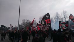 VIDEO – Milan-Inter, la Curva Sud si ritrova a San Siro per il derby