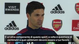 VIDEO West Ham-Arsenal, Arteta: “Ci vuole fortuna al momento giusto, i centimetri…”