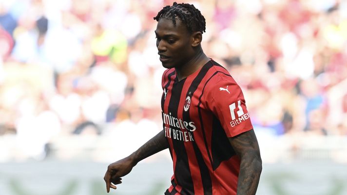 Rafael Leao AC Milan Milan-Fiorentina 1-0 Serie A 2021-2022