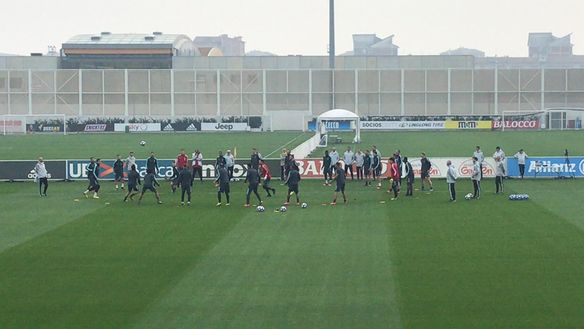 Juve in allenamento Juve in allenamento
