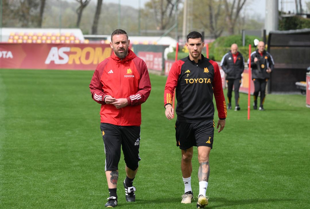 Roma, l’allenamento in vista del Lecce: tornano Sanches e Smalling – FOTO GALLERY - immagine 15