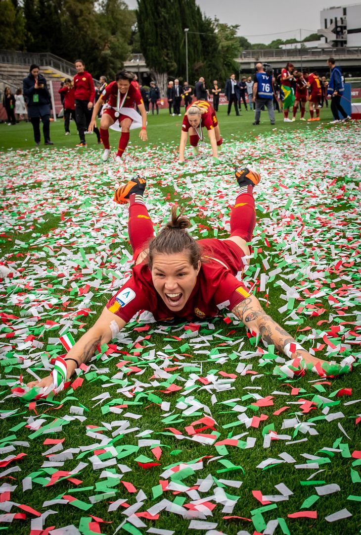 Roma Femminile Campione d’Italia, la premiazione – FOTO GALLERY - immagine 12