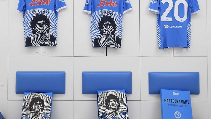 FOTO Napoli-Lazio, tutto pronto negli spogliatoi per la grande sfida - immagine 1