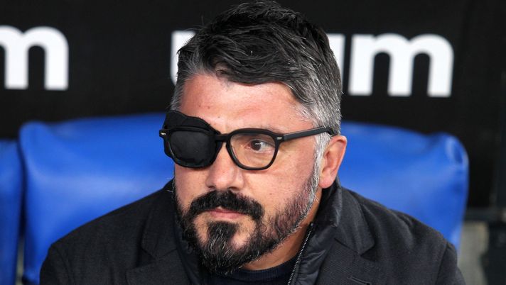 ROME, ITALY - DECEMBER 20: Gennaro Gattuso, head coach of Napoli looks on during the Serie A match between SS Lazio and SSC Napoli at Stadio Olimpico on December 20, 2020 in Rome, Italy.Sporting stadiums around Italy remain under strict restrictions due to the Coronavirus Pandemic as Government social distancing laws prohibit fans inside venues resulting in games being played behind closed doors. (Photo by Paolo Bruno/Getty Images) ROME, ITALY - DECEMBER 20: Gennaro Gattuso, head coach of Napoli looks on during the Serie A match between SS Lazio and SSC Napoli at Stadio Olimpico on December 20, 2020 in Rome, Italy.Sporting stadiums around Italy remain under strict restrictions due to the Coronavirus Pandemic as Government social distancing laws prohibit fans inside venues resulting in games being played behind closed doors. (Photo by Paolo Bruno/Getty Images)