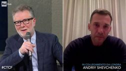Video – Shevchenko in lacrime per l’Ucraina a Che Tempo Che Fa: “Italia, aiutaci”