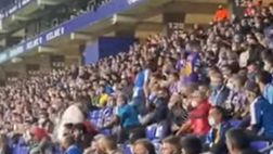 Allo stadio con la maglia di Ansu Fati mentre gioca l’Espanyol: costretto ad andarsene!