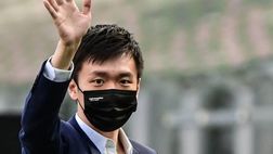 Inter, il presidente Zhang in tribuna per la partita contro la Lazio