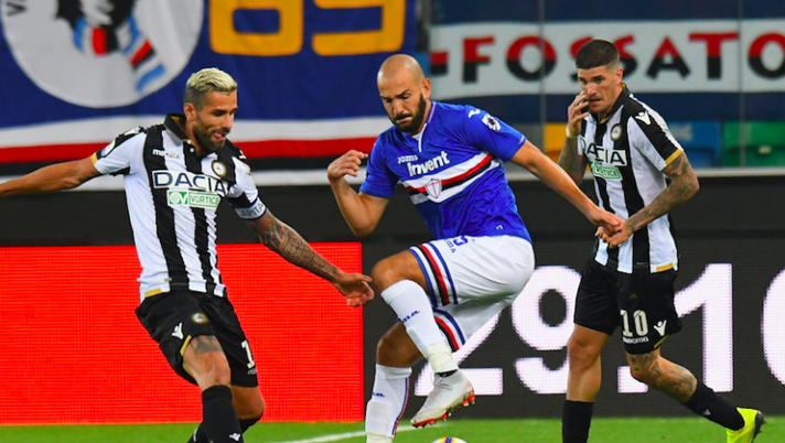Sampdoria, subito un infortunio per Saponara: costretto al cambio contro il Napoli - immagine 1