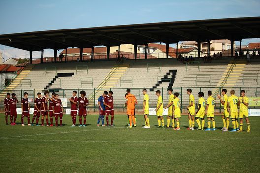  L'Under 16 di Fioratti prima di Torino-Chievo al "Caligaris" 