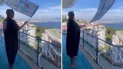 Napoli, Juan Jesus pronto per la festa Scudetto … in costume | VIDEO