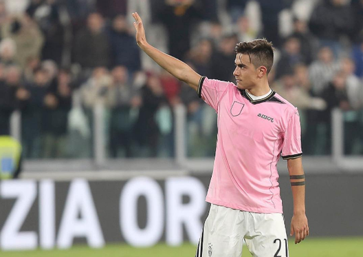 Paulo Dybala dopo Juventus.-Palermo Paulo Dybala dopo Juventus.-Palermo