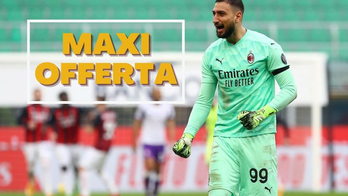 Gianluigi 'Gigio' Donnarumma (portiere AC Milan), potrebbe andare alla Juventus a parametro zero | Calciomercato Milan News (Getty Images) 
