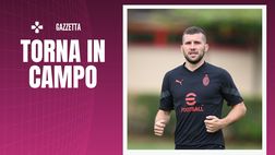 Empoli-Milan, dovrebbe rivedersi Rebic almeno per la panchina