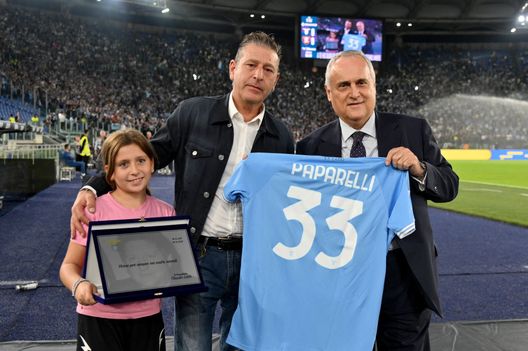 (Photo by Marco Rosi - SS Lazio/Getty Images) Lazio a Rotterdam in ritardo, prima Lotito: “Solo l’Europa, non pensate al derby!”- immagine 2