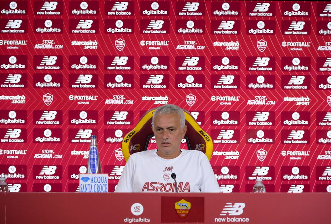 La conferenza stampa di José Mourinho in vista della Salernitana – FOTO GALLERY - immagine 4