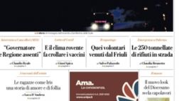 Prima Pagina, La Repubblica Palermo: “La Sicilia è in fiamme”