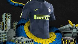 Anche l’Inter presenta la terza maglia: “Così scenderemo in campo a Crotone”