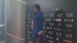 VIDEO / Aida Yespica sinuosissima all’evento United for The Heart
