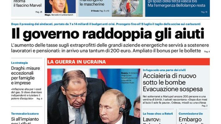 Prima Pagina, Giornale di Sicilia: “Covid, in tanti mantengono le mascherine”  Prima Pagina