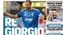 EDICOLA / TS: Re Giorgio, Chiellini firma l’esordio. Per lo scudetto il rivale è Conte