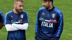 Buffon su De Rossi: “Uomo speciale. Ama la pressione e ha personalità, farà bene”