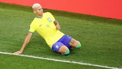 Brasile, Richarlison insegna a Ronaldo la sua esultanza: poi la promessa…