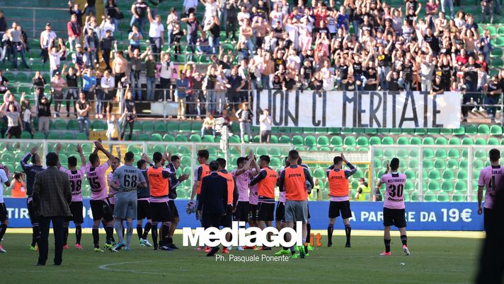 Palermo: multa alla società per la condotta dei tifosi, dettagli  Palermo: multa alla società per la condotta dei tifosi, dettagli