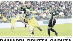 Il Gazzettino: Pordenone brutta caduta