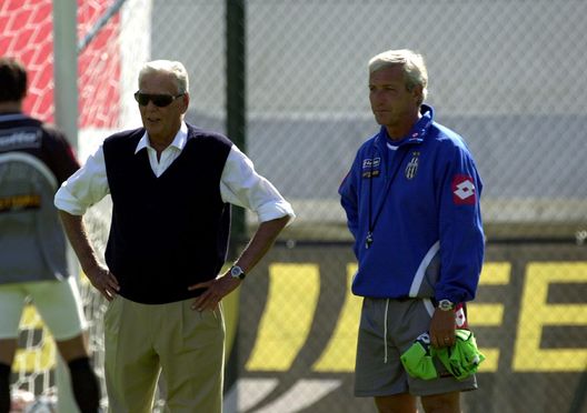 Umberto Agnelli con Marcello Lippi Umberto Agnelli con Marcello Lippi