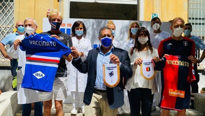 Samp e Genoa, nel derby dei vaccini vincono tutti Samp e Genoa, nel derby dei vaccini vincono tutti