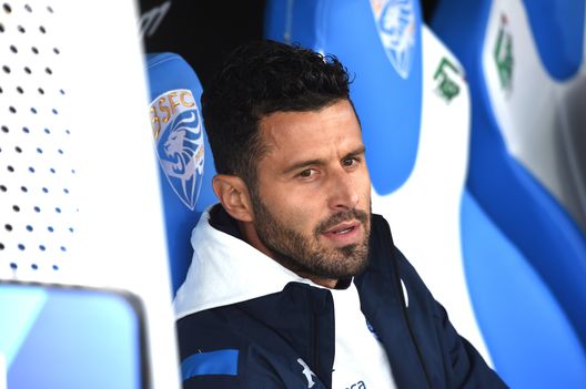 BRESCIA, ITALY - NOVEMBER 09: Head coach Fabio Grosso of Brescia reacts during the Serie A match between Brescia Calcio and Torino FC at Stadio Mario Rigamonti on November 09, 2019 in Brescia, Italy. (Photo by Tullio M. Puglia/Getty Images) BRESCIA, ITALY - NOVEMBER 09: Head coach Fabio Grosso of Brescia reacts during the Serie A match between Brescia Calcio and Torino FC at Stadio Mario Rigamonti on November 09, 2019 in Brescia, Italy. (Photo by Tullio M. Puglia/Getty Images)