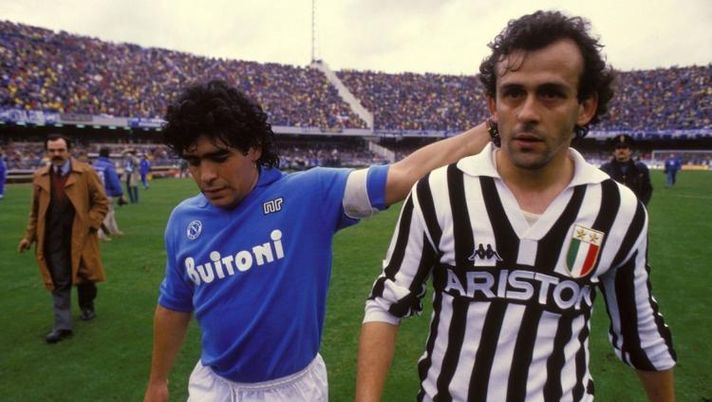 Maradona e Platini 