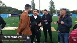 VIDEO – L’arrivo di Totti al centro sportivo Bettini per la finale di Coppa Italia C8