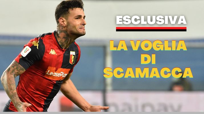 Gianluca Scamacca (attaccante Genoa), obiettivo di calciomercato del Milan | AC Milan News (Getty Images) 