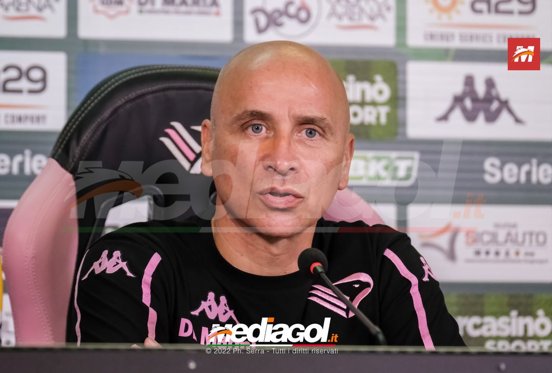 FOTO PALERMO, verso il Cosenza: Mister Eugenio Corini in conferenza stampa (Gallery) - immagine 23