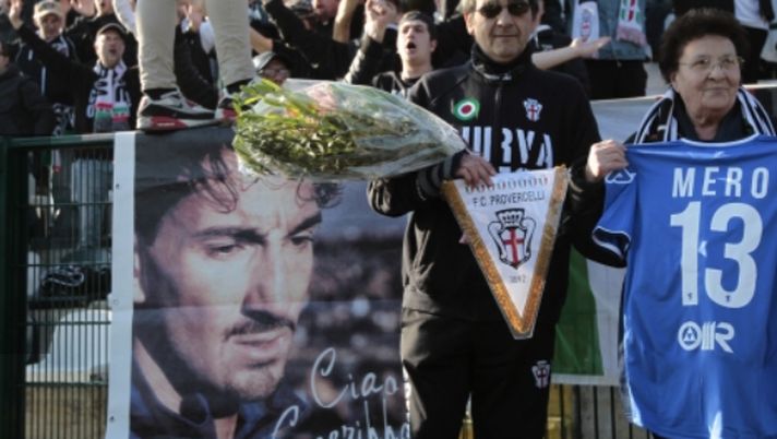 Per Vittorio Mero e per la classifica: il doppio derby vinto dalla Pro Vercelli e da Franco Lerda Per Vittorio Mero e per la classifica: il doppio derby vinto dalla Pro Vercelli e da Franco Lerda - immagine 1