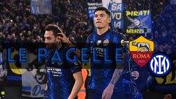 Roma-Inter, pagelle: Brozovic irreale, Dumfries si prende l’Inter. Inzaghi: mamma mia!