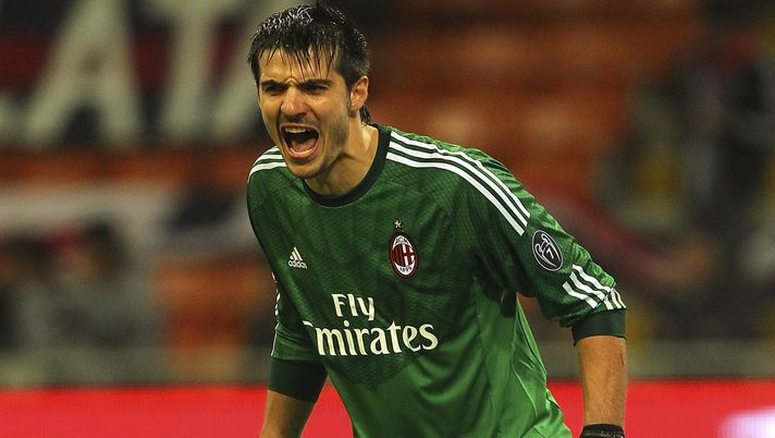 Michael Agazzi, portiere di proprietà del Milan (credits: GETTY Images) 