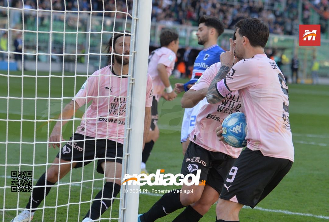 FOTO Palermo-Sampdoria 2-2, 32ª giornata Serie B 2023-2024 (GALLERY) - immagine 70