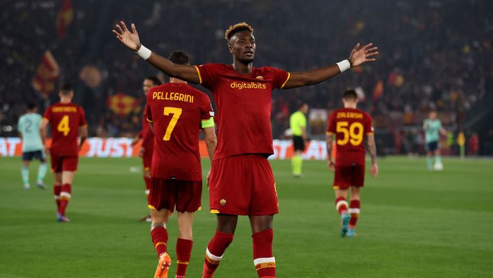 Getty Images ROMA IN FINALE DI CONFERENCE: Abraham schianta il Leicester 1-0 - immagine 1