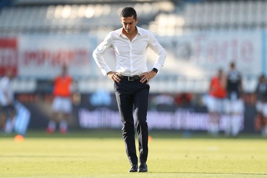  FERRARA, ITALY - JULY 26: Moreno Longo manager of Torino FC looks on prior to the Serie A match between SPAL and Torino FC at Stadio Paolo Mazza on July 26, 2020 in Ferrara, Italy. (Photo by Gabriele Maltinti/Getty Images) 