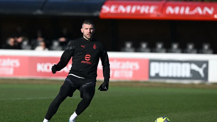 Ante Rebic AC Milan allenamento Milanello