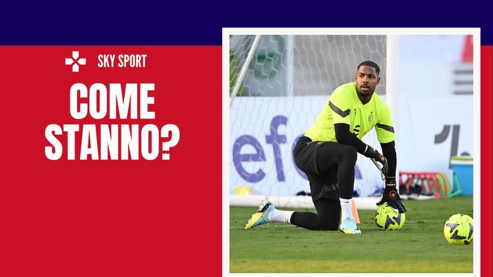 Mike Maignan AC Milan allenamento ritiro Dubai